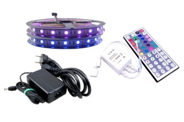 Set Led pásek 300 Smd Rgb 5050 ovladač 7 m