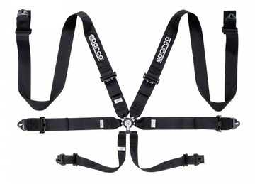 Pasy FIA Sparco 6-punktowe 04818RAC czarne