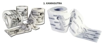 ТУАЛЕТНАЯ БУМАГА КАМАСУТРА, ЕВРО, СУДОКУ, ДОЛЛАРЫ