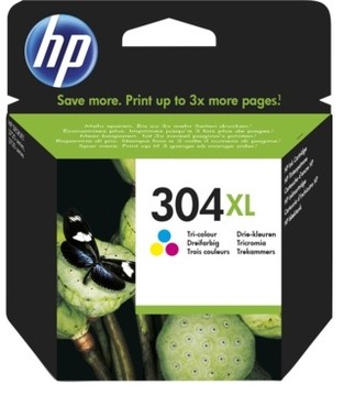 Tusz Kolorowy HP 304XL N9K07AE Oryginalny 2620 372