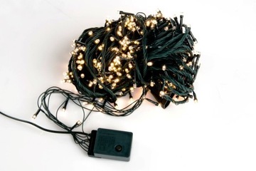 LAMPKI CHOINKOWE 100LED GRUBY KABEL RÓŻNE kol. ZEW