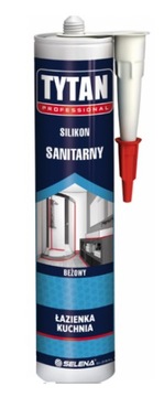 TYTAN SILIKON SANITARNY BIAŁY