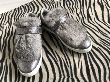 Moncler buty z futerkiem skóra oryginal 38/39