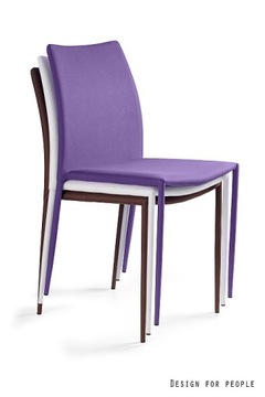 Sztaplowane Krzesło Design tkanina RESTAURACYJNE