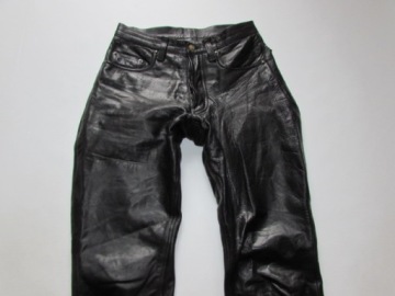 КОЖАНЫЕ БРЮКИ МУЖСКИЕ, РАЗМЕР W28 L32 *