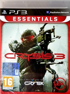 PS3 CRYSIS 3 NOWA FOLIA WERSJA PUDEŁKOWA