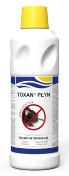 TOXAN płynna trucizna na MYSZY zwalcza SZCZURY 1 L
