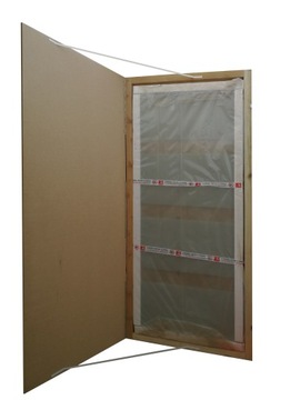 Раздвижные двери в стеклянной кассете STARK GLASS BIS100