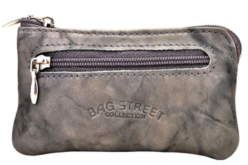 G3-202 CZERWONY FUTERAŁ ORGANIZER ETUI Z KÓŁKAMI DO KLUCZY i PILOTA PITEREK