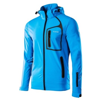 Kurtka męska Softshell HI-TEC NILS r.L VIVID BLU