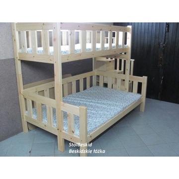 ЯРУСНАЯ КРОВАТЬ ДЛЯ 3 ЧЕЛОВЕК С ЛЕСТНИЦЕЙ