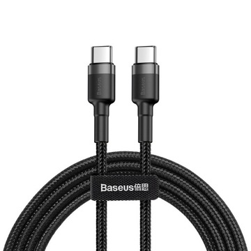 KABEL PRZEWÓD TYP C USB-C PD 2.0 QC 3.0 2M BASEUS