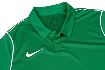 KOSZULKA NIKE POLO DRI FIT SPORTOWA TRENINGOWA KLASYCZNA ZIELONA R.L