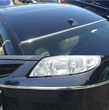 Лента декоративная хромированная 9мм 20м