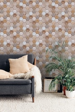 PANELE ŚCIENNE 3D Z PCV PRÓBKI, WZORNIK OKŁADZINA