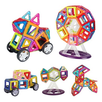 НАБОР МАГНИТНЫХ НЕОДИМОВЫХ БЛОКОВ ИЗ 128 ЭЛЕМЕНТОВ