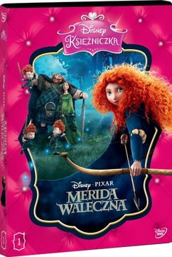 MERIDA WALECZNA DISNEY KSIĘŻNICZKA DVD PL