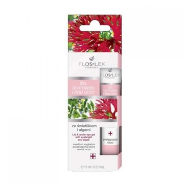 Floslek Flos-lek żel do powiek i pod oczy ze świetlikiem i algami 15ml