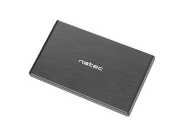 Корпус для жесткого диска/твердотельного диска NATEC Rhino 2.5 SATA3 USB3.0, черный