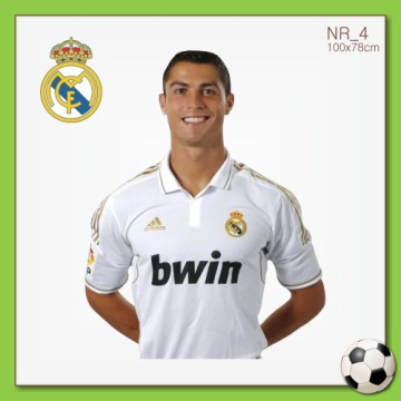 НАСТЕННЫЕ НАКЛЕЙКИ ФУТБОЛИСТЫ ХИТ 100 СМ