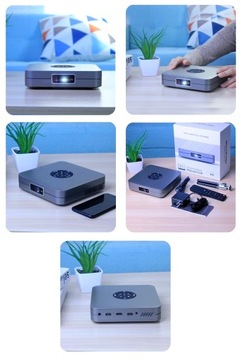 НОВИНКА! DLP LED ПРОЕКТОР ANDROID FOCUS ZOOM 4K 3D
