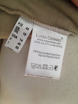 LUISA CERANO - kryształki - CUDO bluzka - 42/44 XL
