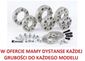 ПРОСТАВКИ КОЛЕСНЫЕ 5x100 AUDI VW SEAT SKODA 25мм + винты
