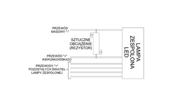 2x РЕЗИСТОРА, РЕЗИСТОРЫ СИГНАЛА ПОВОРОТА, светодиодные лампы 12В
