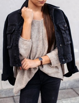 МЯГКИЙ АСИММЕТРИЧНЫЙ СВИТЕР ОВЕРСАЙЗ цвета 997