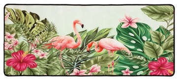 FLAMINGI PODKŁADKA POD MYSZ DUŻA 90x40 900x400
