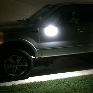 Светодиодная подсветка зеркал Land Rover Freelander 2