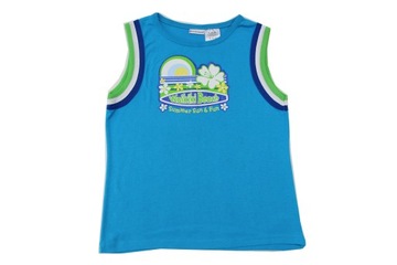 Top z nadrukiem NO BOUNDARIES r 140/152