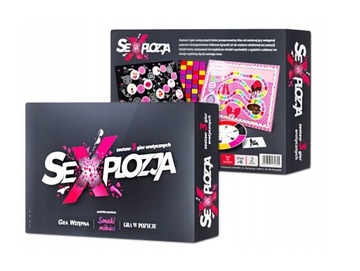 SEXPLOZJA ZESTAW 3 GIER EROTYCZNYCH DLA PAR