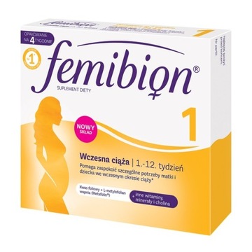 Femibion 1 Wczesna Ciąża 28 tabletek