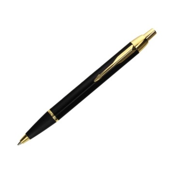 Шариковая ручка с выдвижным механизмом W Parker Im black Gt Case Wb