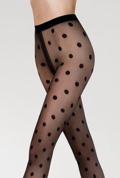 Колготки GATTA FUNNY 07 с большим ТОЧКОЙ - 2 S