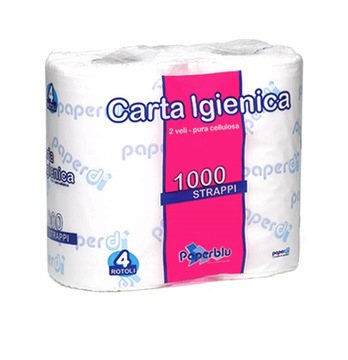 PAPIER DO TOALET TURYSTYCZNYCH TORNADO 4 ROLKI