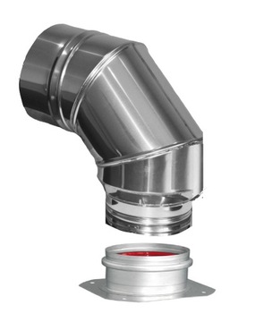KOLANO KONCENTRYCZNE 60/100 TERMET ecocondens silver gold plus