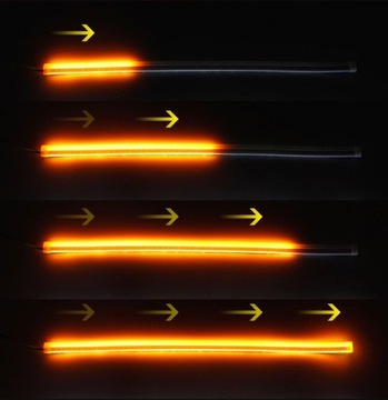 Светодиодные светодиодные фонари анимация индикатора направления