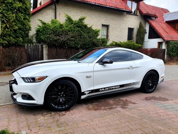 Pasy boczne, folia samochodowa Ford Mustang 2015+