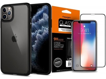 SPIGEN ULTRA - ETUI DO IPHONE 11 PRO +SZKŁO FC