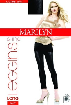 MARILYN KLASYCZNE KRYJĄCE LEGGINSY LONG 247 S/M