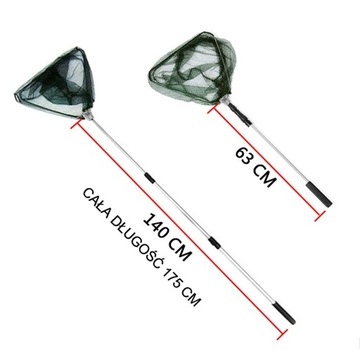 ПОДСАК STRONG ALU С ЗАЩЕЛКОЙ 66-175 СТЕРЖЕНЬ 3 СЕКЦИИ