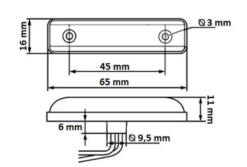 HELLA VALUEFIT ПАРКОВЫЙ ФОНАРЬ 24 В СВЕТОДИОДНЫЙ