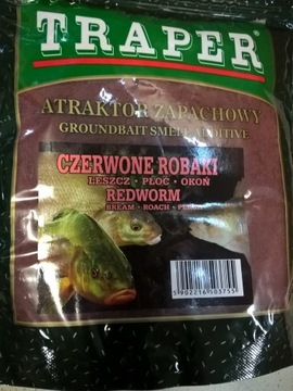 ATRAKTOR CZERWONE ROBAKI 250g - Traper ZAPACH