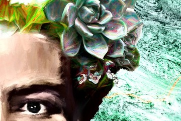 Фрида Кало Элегантный уникальный постер А3