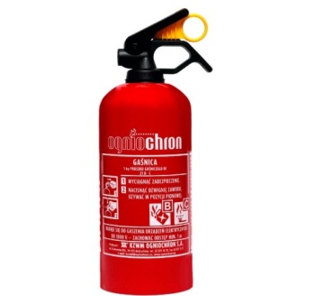 GAŚNICA PROSZKOWA 1KG BC