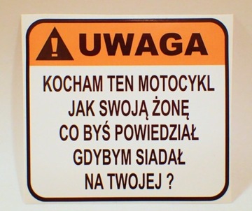 :) Uwaga ;) Kocham ten motocykl - od duboisi