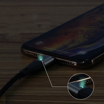 Магнитный кабель TOPK 2 метра USB Type C QC3 3A