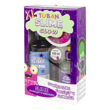 ZESTAW SUPER SLIME XL – GLOW IN THE DARK